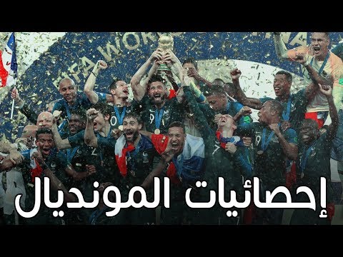 أبرز إحصائيات كأس العالم روسيا 2018