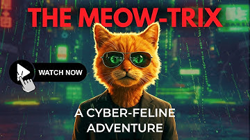 The MEOW-TRIX 🐾 | Matrix Parody in AI Animation