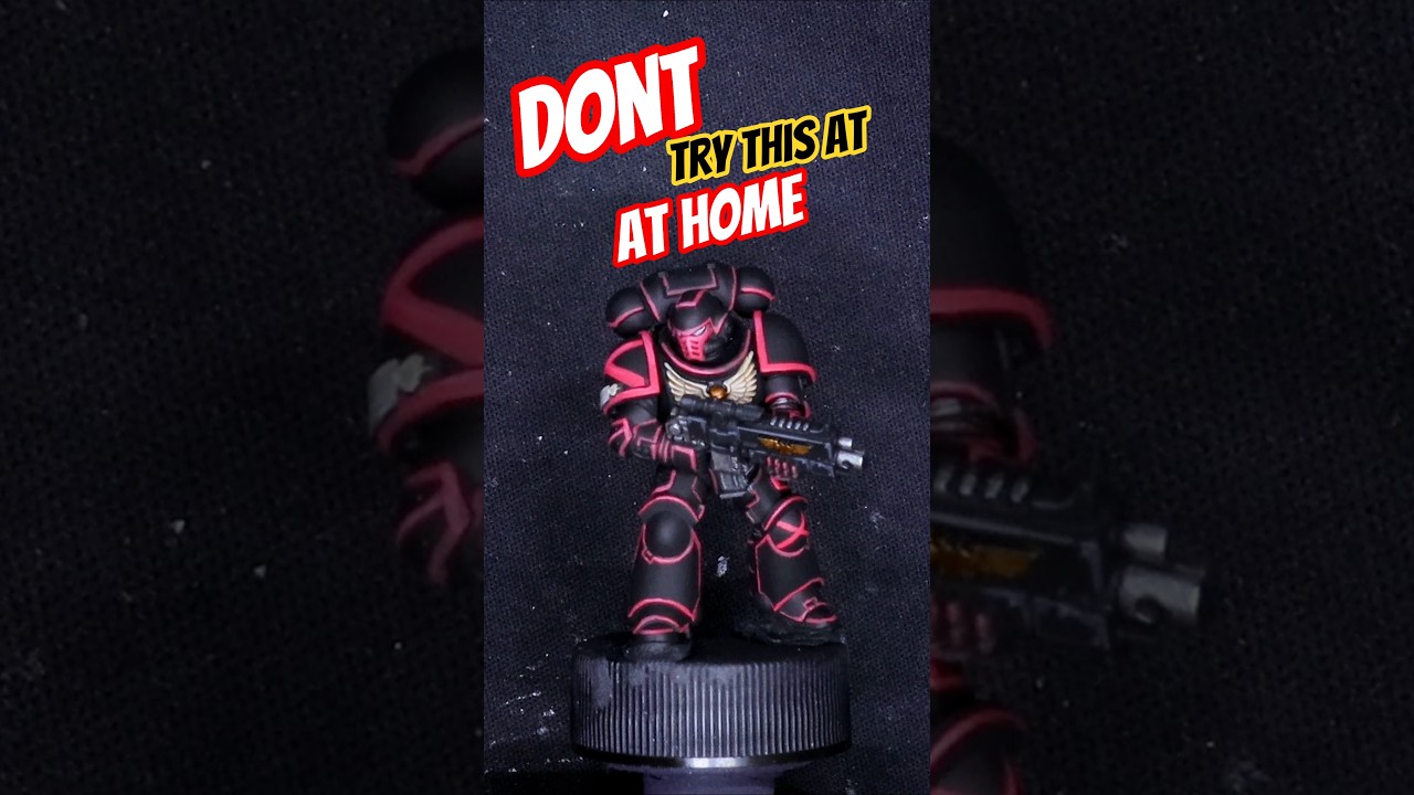 The SECRET to Starting WARHAMMER 40K #warhammer40k #spacemarines #craft