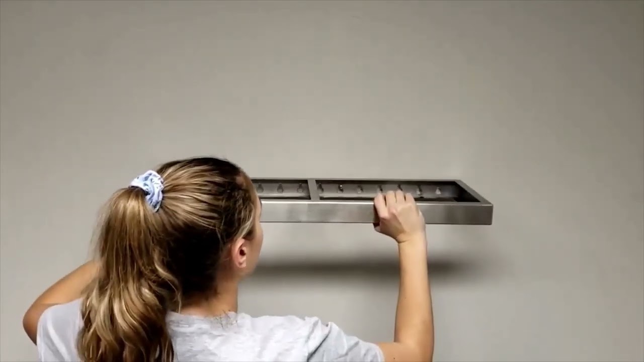 How to install floating shelf