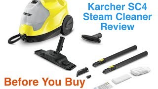 Karcher SC4 Easyfix Cylinder Steam Cleaner Review