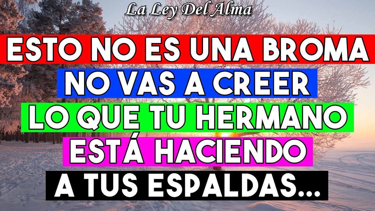 Esto no es una broma⚠️No vas a creer lo que tu hermano está haciendo a ...