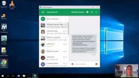 Chrome Browser Sign in  - Google Chat Extension