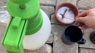 Bahçede Sodyum Bikarbonat