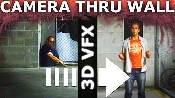 Camera Through Wall or Floor - Adobe After Effects 3D Projection VFX Tutorial