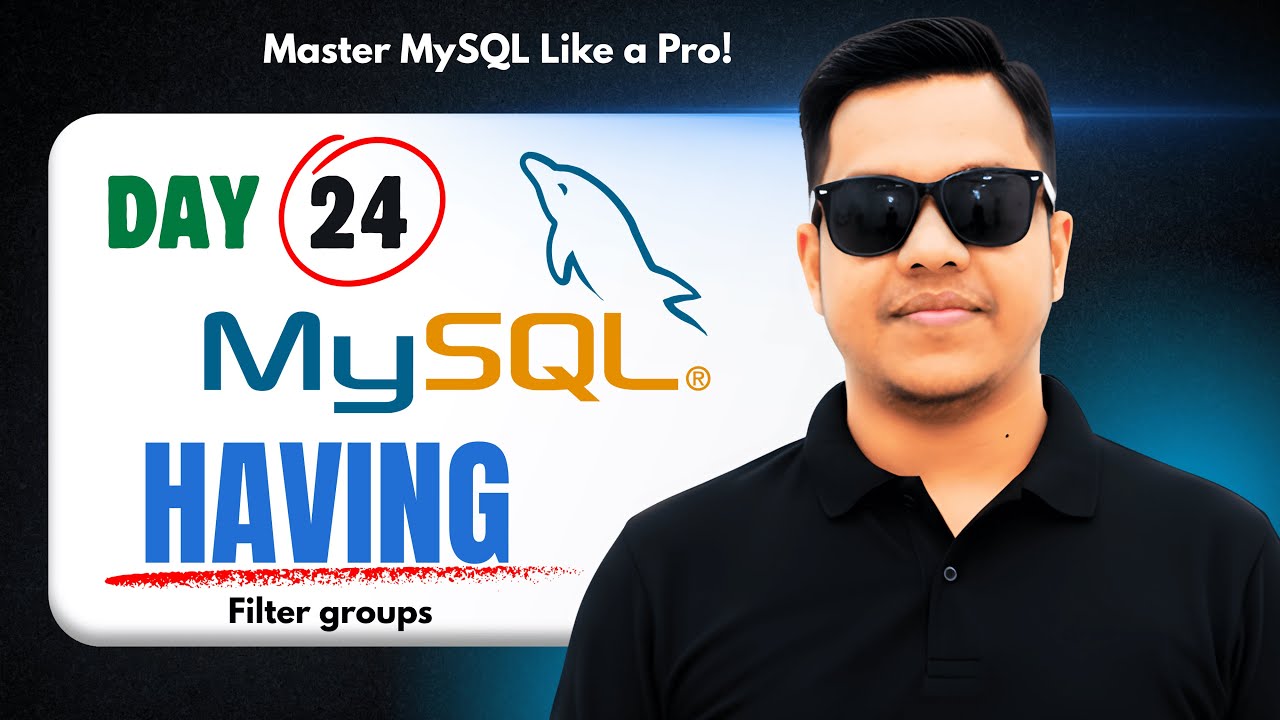 L24: HAVING Clause in SQL with Examples | Class 12 Semester 4 Computer Application & Science 🔥