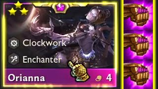 3 Jeweled Gauntlet Orianna 3 Star ⭐⭐⭐ Massive ONESHOT | TFT Set 6