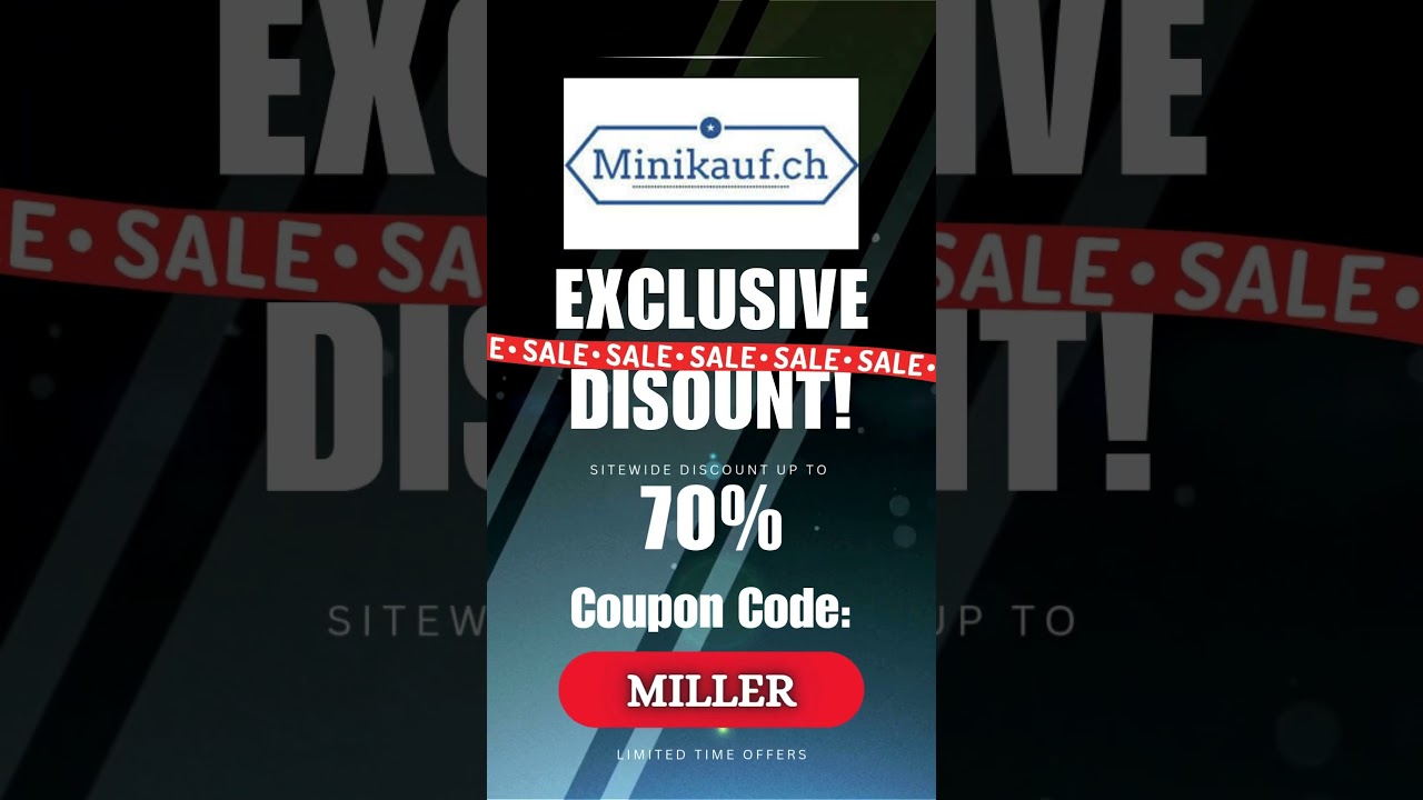 Minikauf Sitewide Code! 