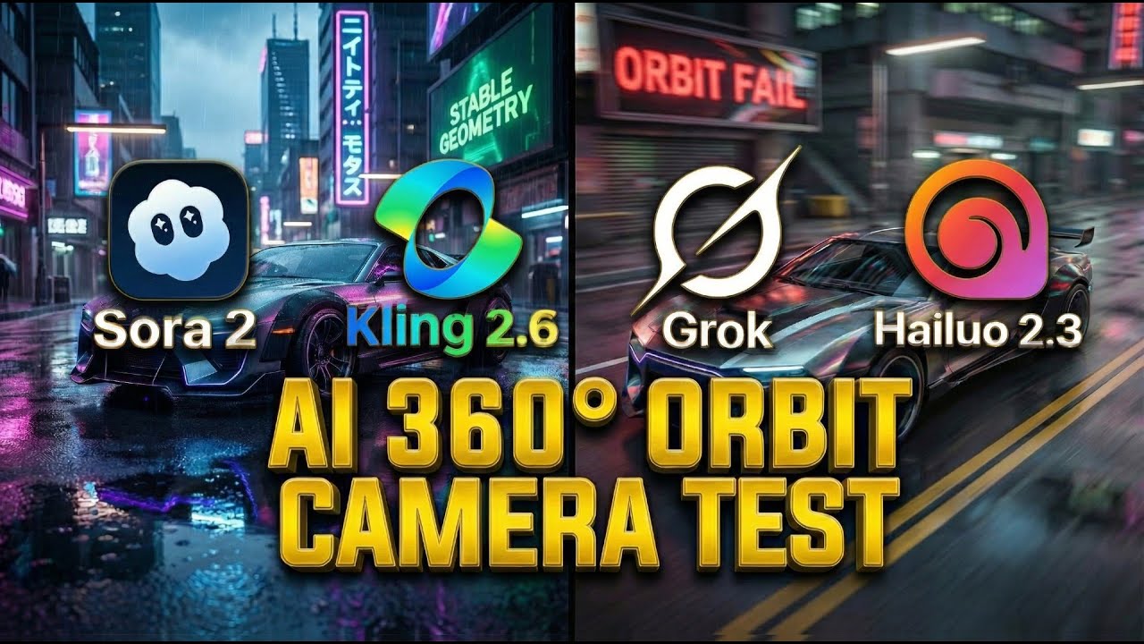 AI Video Generators Camera Instruction Test Series | Test One: 360° Orbit (2026)