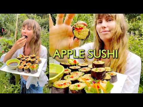 RawVegan Apple Sushi Recipe By Freelee