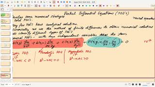 Lec 11 Numerical methods for Laplace equation