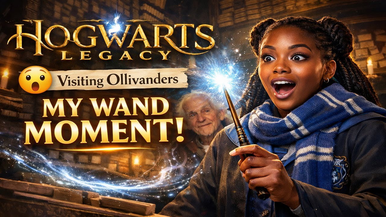Hogwarts Legacy | Visiting Ollivanders 😳 My Wand Moment!