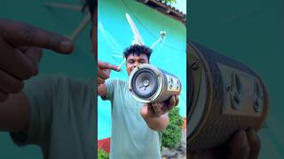 Making homemade bluetooth speaker + bass tube #shots #project #experiment #sujanexperiment