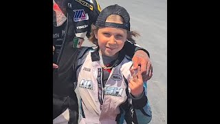 Supermoto Fun !  Week by week, Chasing Dexter Salaverria around Sonoma Kart Track 05/20/24