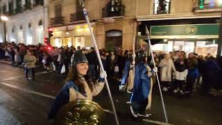 Cabalgata de los Reyes Magos en Granada, Enero 2024.