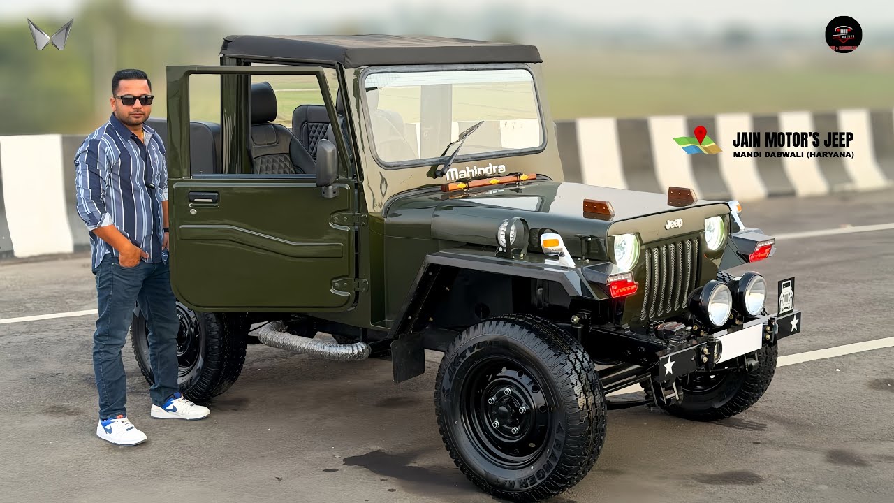 Modified Jeep Going To (West Bengal) Registration @8199061161 Jain Motor’s Jeep 