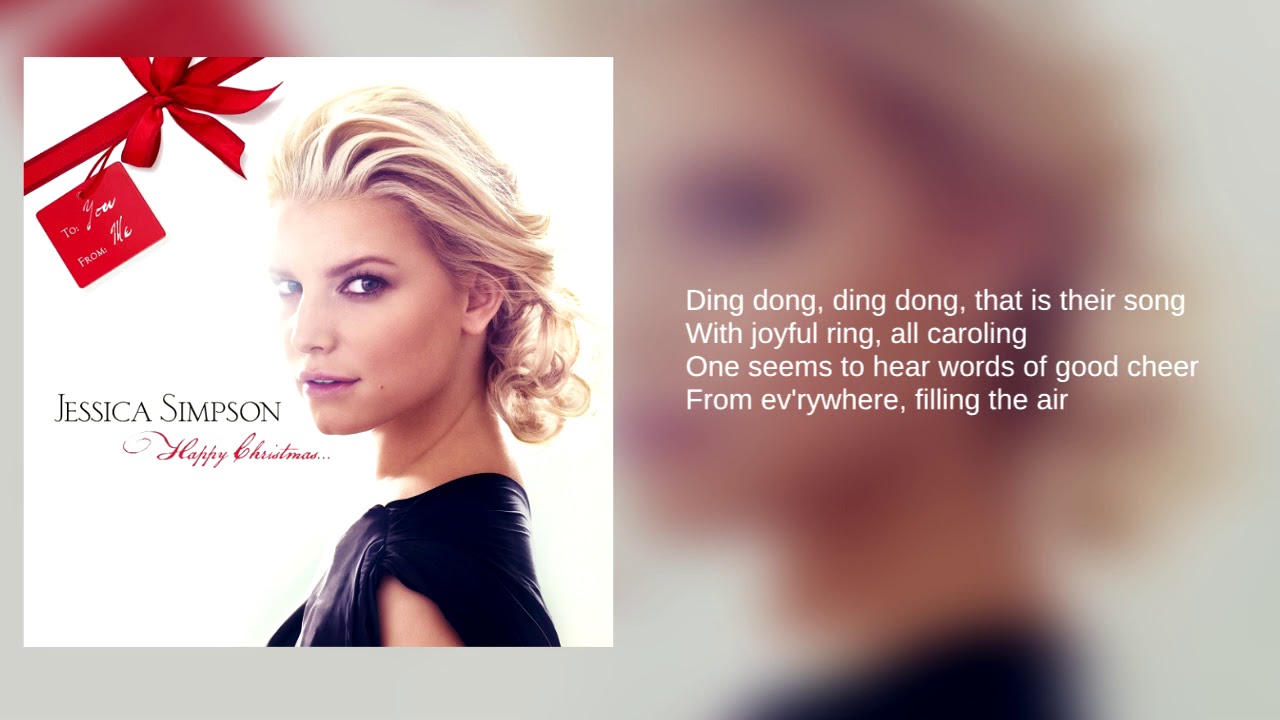 Jessica Simpson Carol Of The Bells текст песни