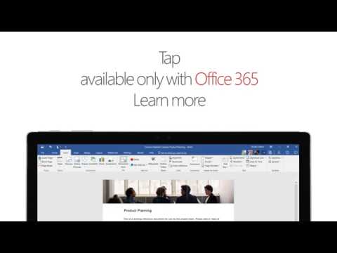 Tap for Microsoft Word and Outlook