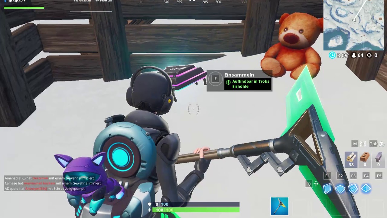 Fortnite  fortbyte TROKS HÖLE