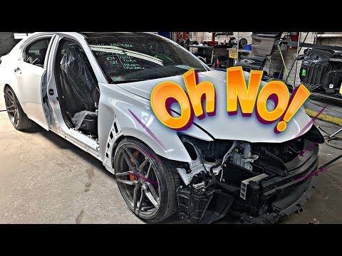 Repair Progress On My Lexus GSF - Gerber Collision