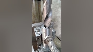 Metal Chamfering : Drill Bit Technique #metalchamfering#drillbeat#shorts .