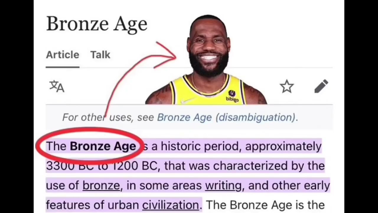 The Bronze Age YouTube