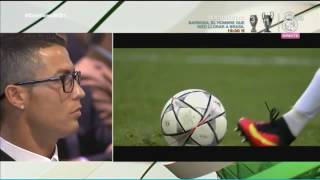 Cristiano Ronaldo Reaccionando A Sus Propias Jugadas