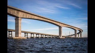 Basnight Bridge Inspection for NCDOT - Confined Space Drone Inspection
