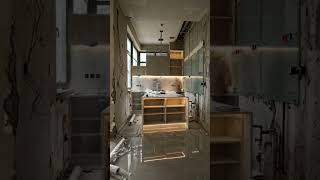 Smart Kitchen Transformation | Old to Luxury Futuristic Kitchen