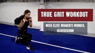 True Grit Conditioner Workout by Elite Women's Winner