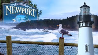 Cinematic Ocean Footage 4K   Canon 90D Video Test, DJI RS2, Osmo Pocket   Newport, Oregon