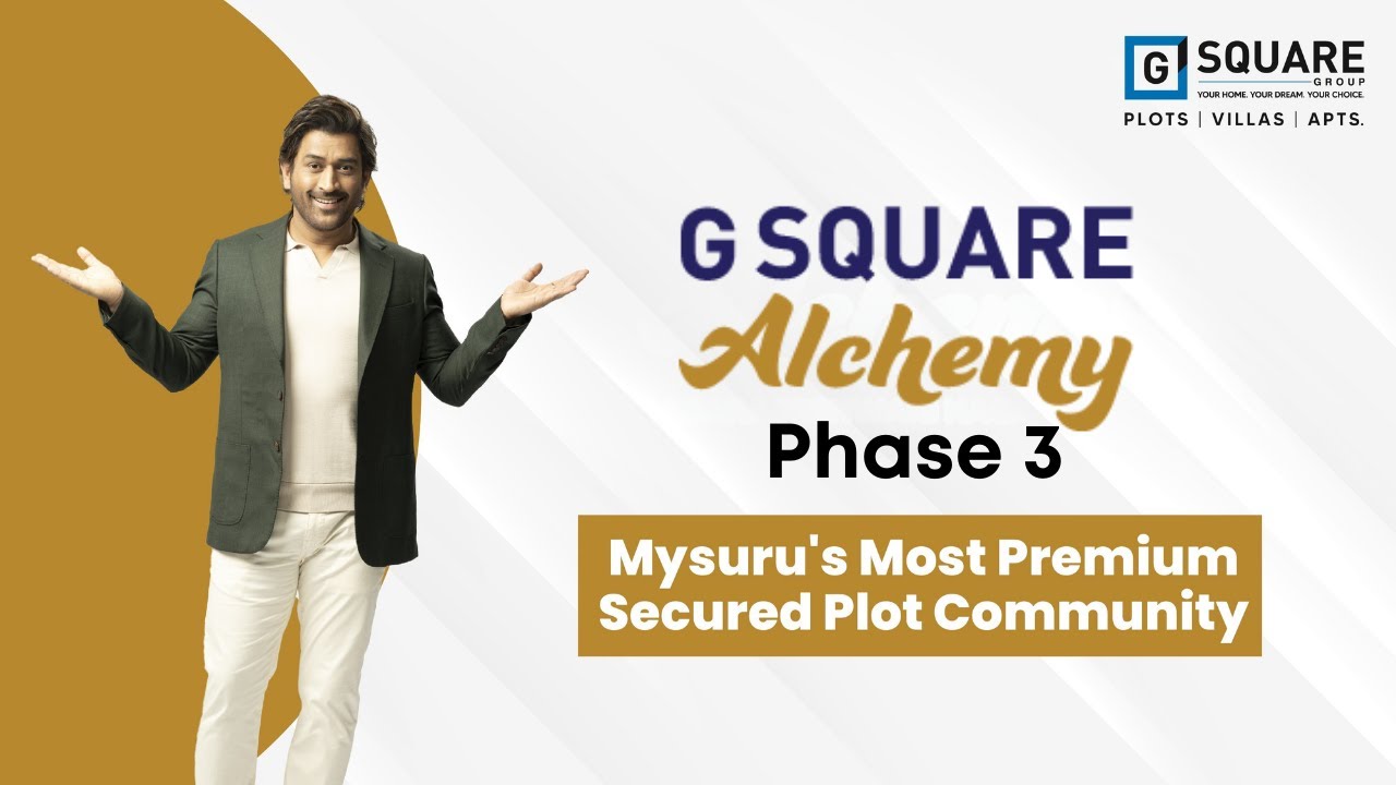 Experience Royal Living in Mysuru | Launching G Square Alchemy Phase 3, Rajarajeshwari Nagar