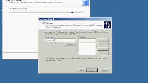 Windows Server 2003   DHCP Server Configuration