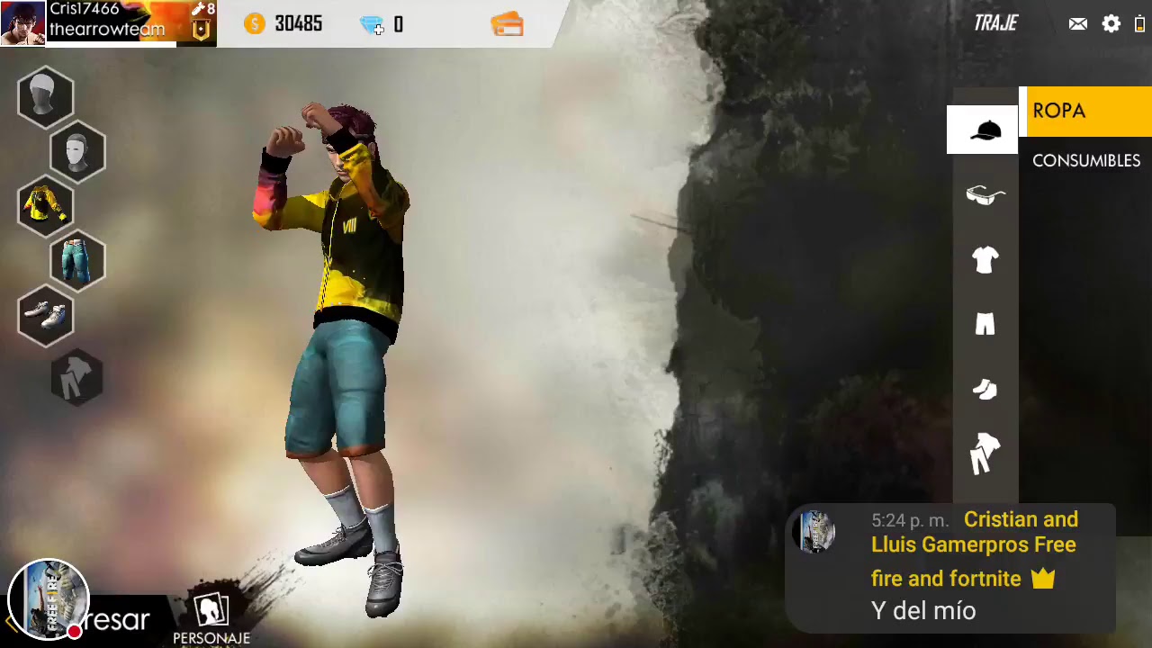 salas personalizadas free fire cada 50 subs free fire en vivo suscribete - personajes de fortnite y free fire