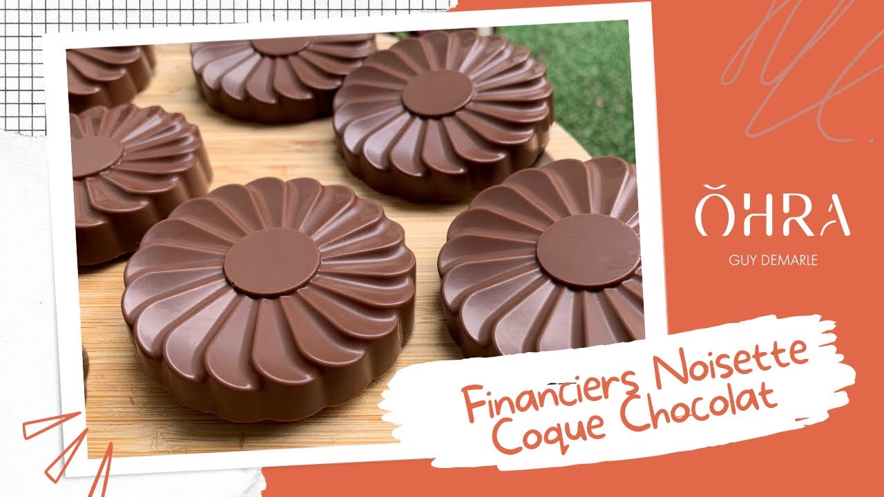 FINANCIERS NOISETTE COQUE CHOCOLAT : l'atelier culinaire Guy Demarle