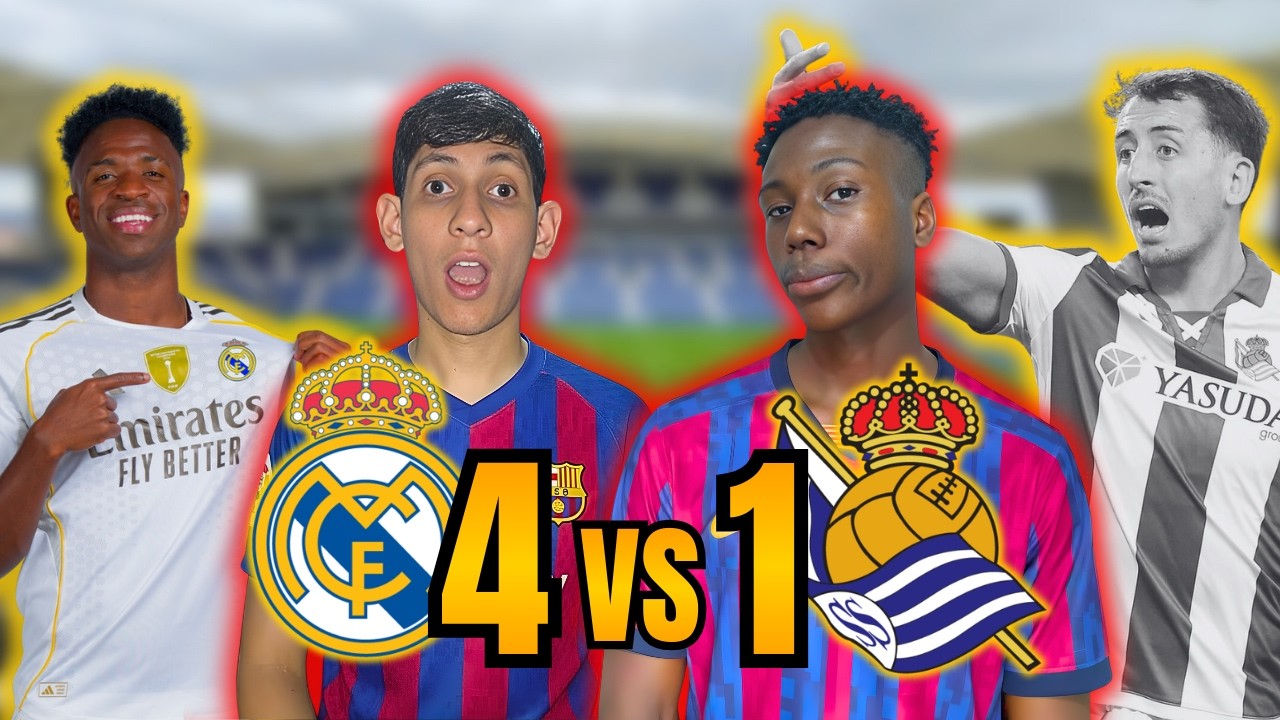 ¡ESTO ES UNA LOCURA! 😱 REAL MADRID 4-1 REAL SOCIEDAD | Nuestro analisis