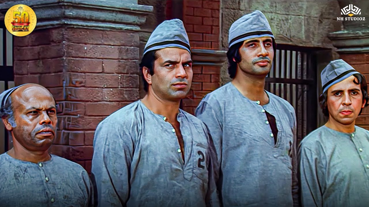 🤣 जब वीरू और जय की टक्कर हुई सबसे ‘कड़वे’ जेलर से! Celebrating 50 years of Sholay