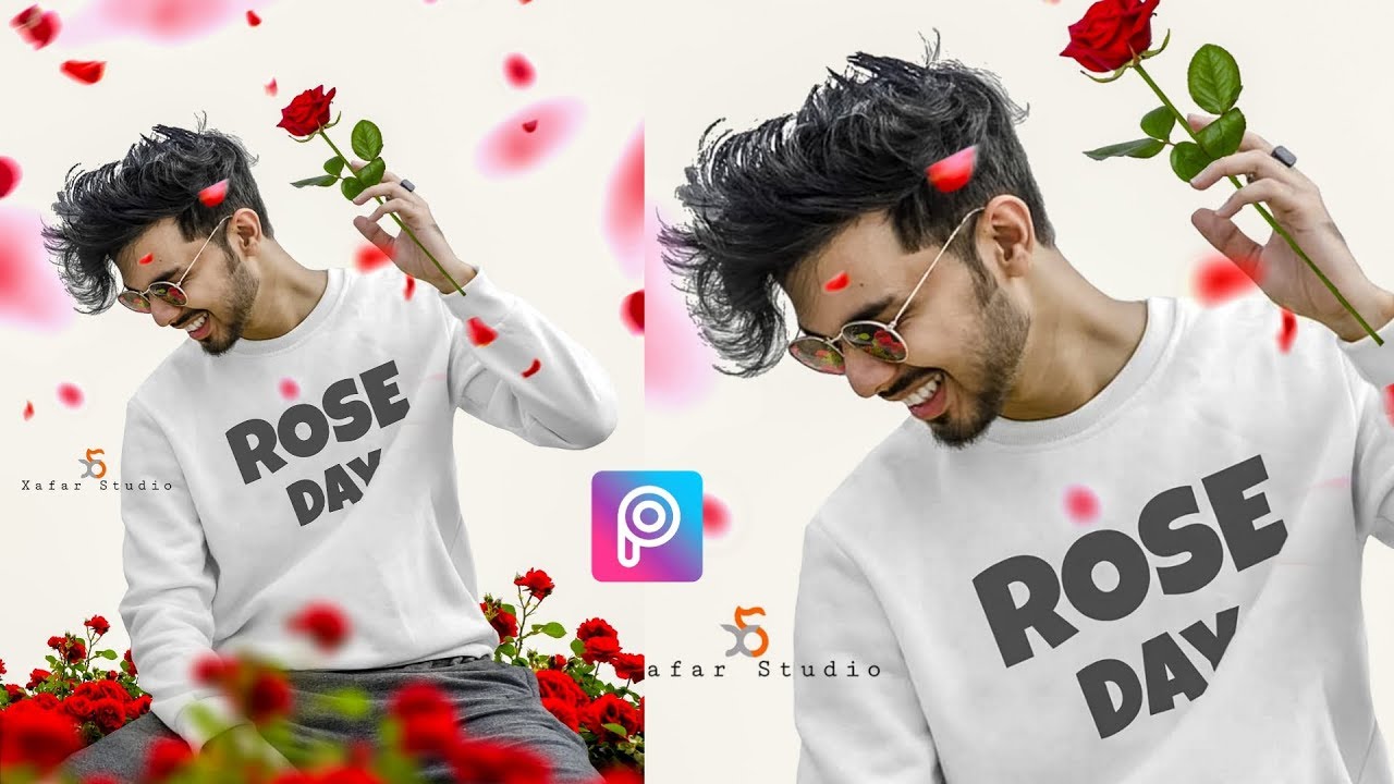 ROSE DAY PHOTO EDITING CONCEPT 