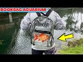 Bookbag aquarium diy  worlds first