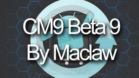 CyanogenMod 9 Beta 9 on Samsung Galaxy Ace