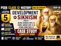 CH-5 Case Study 🔥 | Development of Sikhism | English Medium