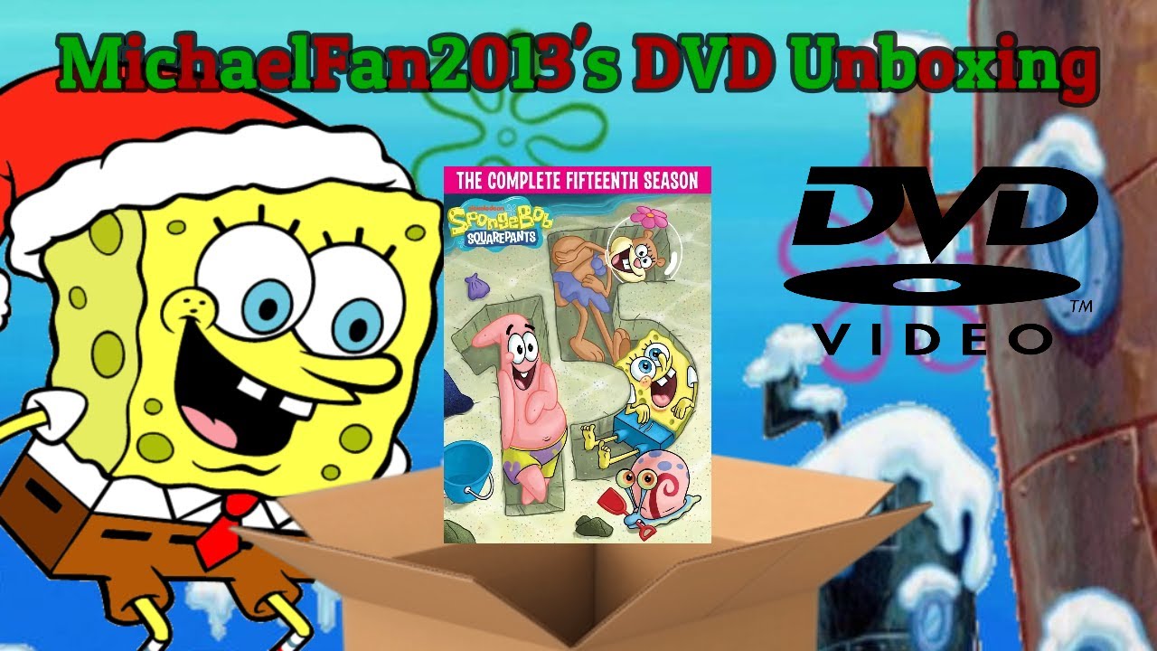 День 18/25: Распаковка DVD от MichaelFan2013: Губка Боб Квадратные Штаны: 300 лучших серий всех в...