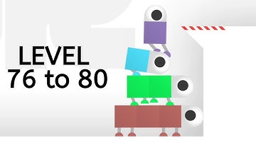 Odd Bot Out Level 76, 77, 78, 79, 80 Walkthrough/Playthrough Video.