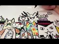 Running a speed round of cats#cats#art