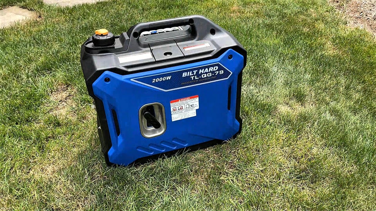 Bilt Hard 2000 Watt Quiet Inverter Generator Review and Test YouTube