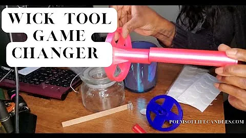 Candle Maker this is a GAME CHANGER! Wick Centering Tool - NORDEN CANDLE SUPPLY