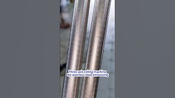 Three axis rolling machine for stainless steel embossing#thread#threadrollingmachine#knurlingmachine