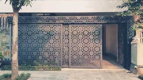 Cửa trượt tự động 2 lớp . Tiết kiệm diện tích . Chuyên gia giải pháp . 0986 373 383