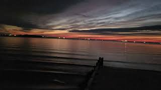 Scorpio ♏️ Sun sunrise sharing the sky with Waning crescent #Libra 🌙 moon #MBH @AllThingsMBH