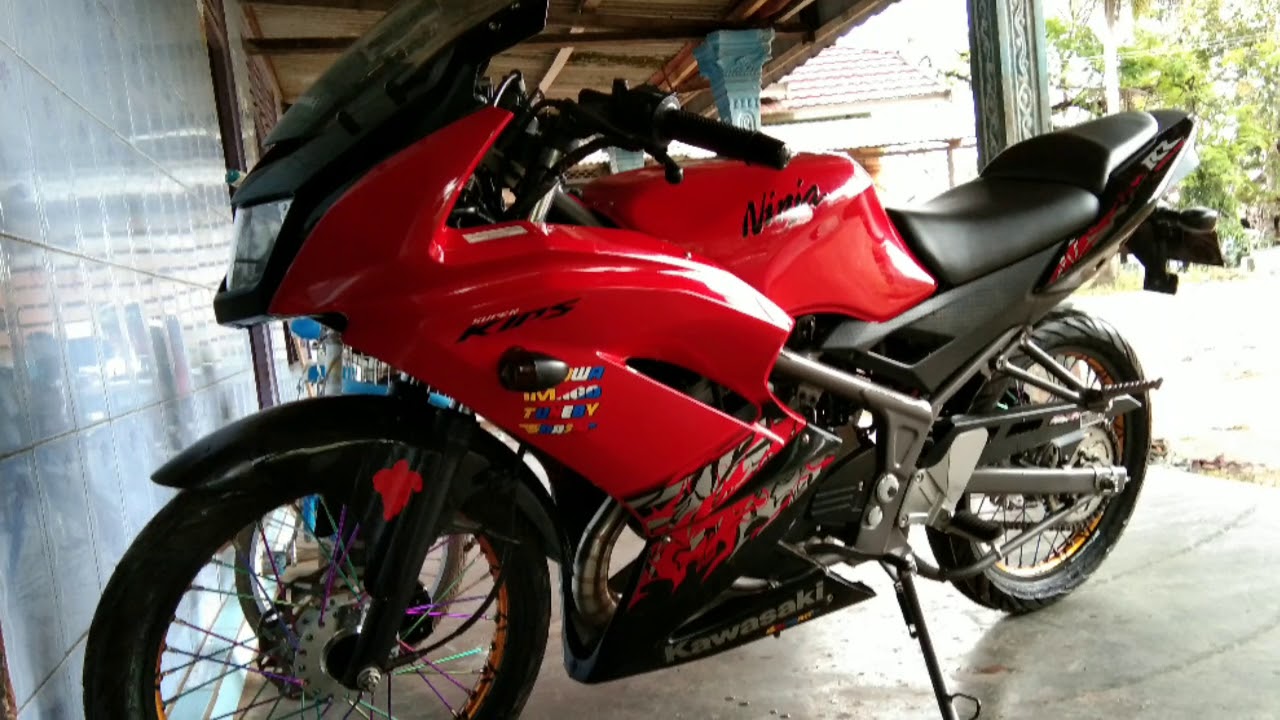 Modifikasi Ninja Rr Merah Simple YouTube